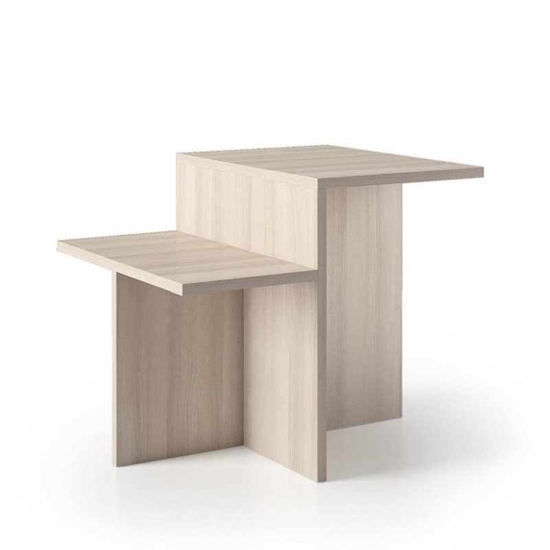 Up & down rettangolare tavolino color olmo Up & down rettangolare tavolino color olmo