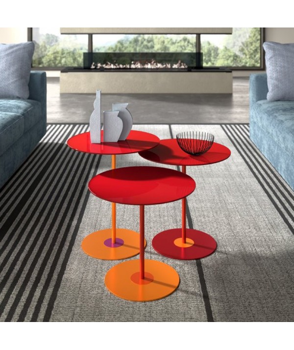 Composizione del Tavolino Crystal Round