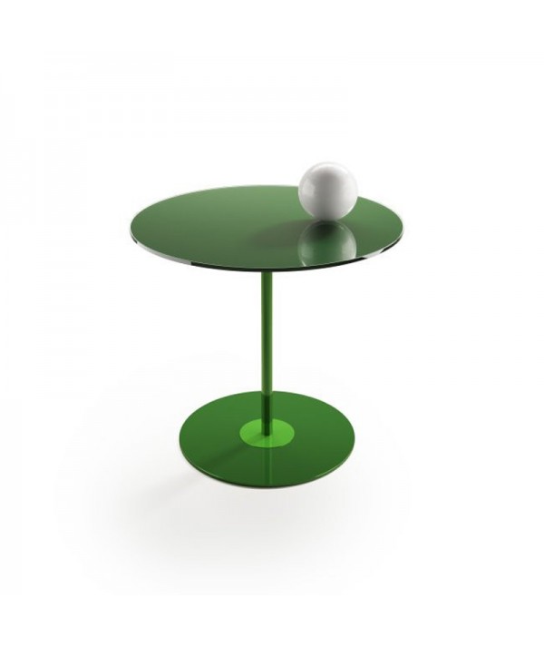 Tavolino Crystal Round verde
