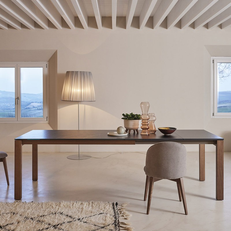 Tavolo Allungabile Leon Calacatta Black