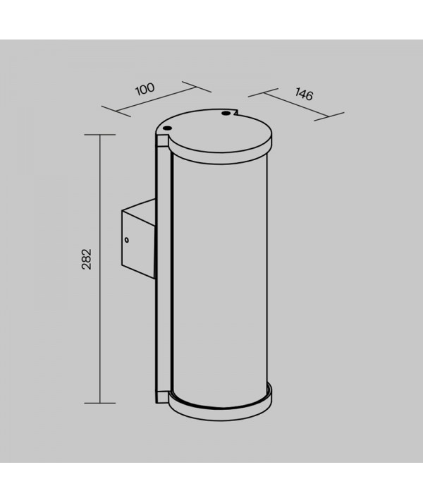 Lampada da parete Conf
