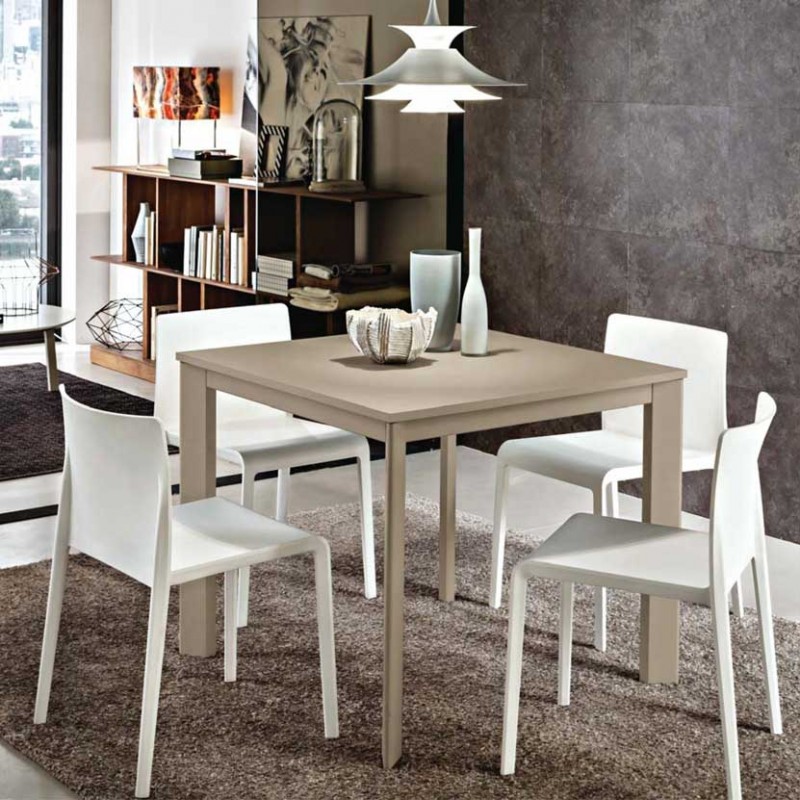 Tavolo Mario Allungabile Super Quadrato 146 cm Tavolo Mario Allungabile Super Quadrato 146 cm