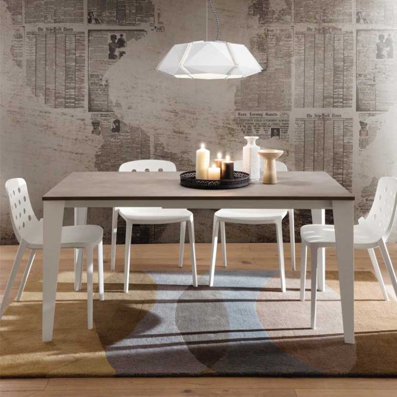Tavolo Carlo Allungabile Cimant Grey Tavolo Carlo Allungabile Cimant Grey