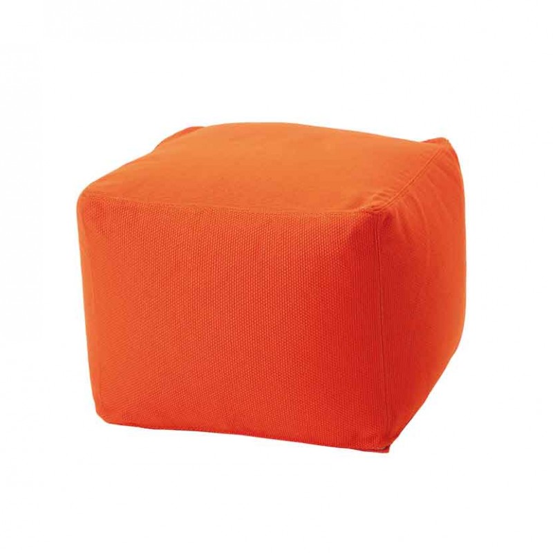 Pouf Archimede per ambienti outdoor in tessuto tecnico zucca Pouf Archimede per ambienti outdoor in tessuto tecnico zucca