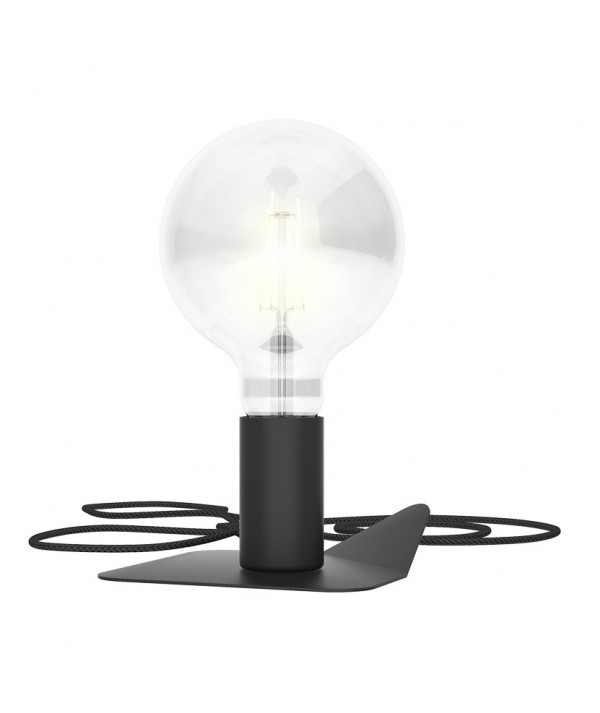 Lampada in metallo Magnetico nero di Filotto 
