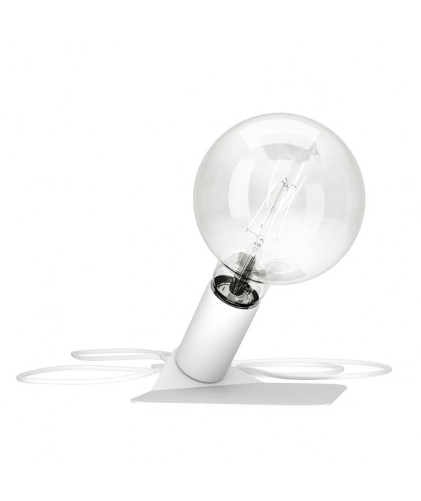 Lampada in metallo Magnetico bianco di Filotto 