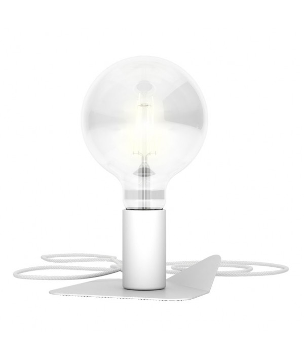 Lampada in metallo Magnetico bianco di Filotto 