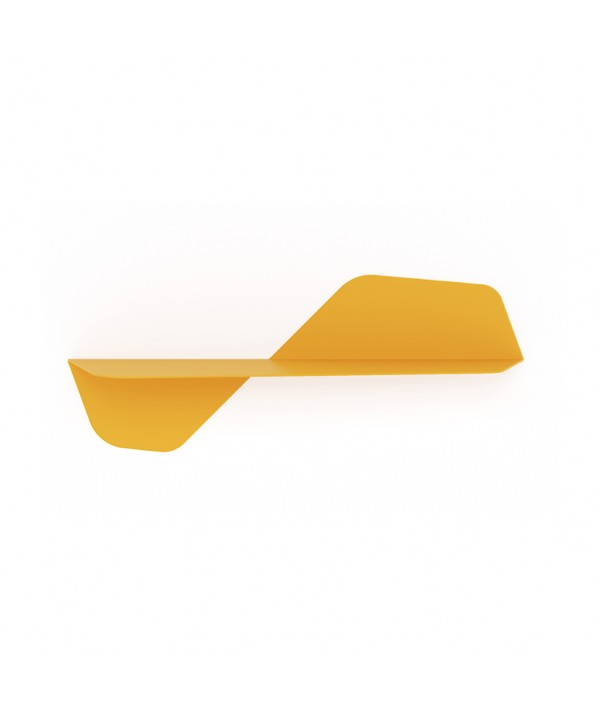 Mensola Flap in metallo giallo maya