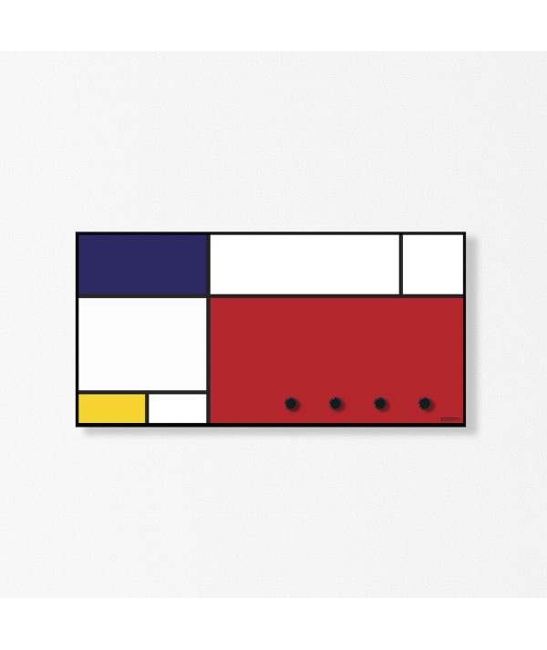 Porta lettere portachiavi mondrian di dESIGNoBJET