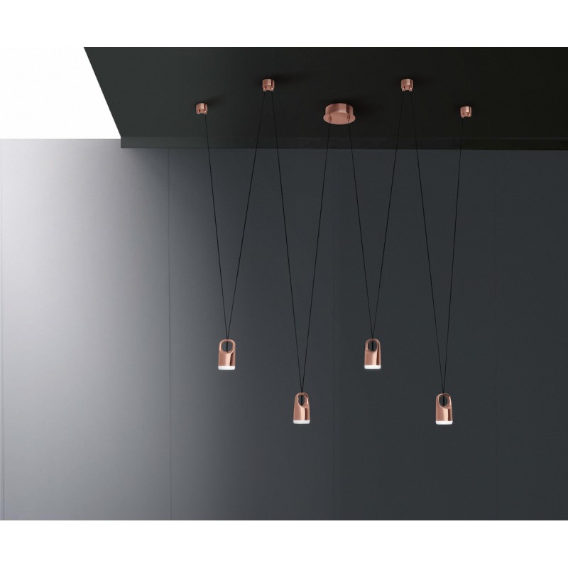 Lampada a sospensione Bag 4 con Led Lampada a sospensione Bag 4 con Led