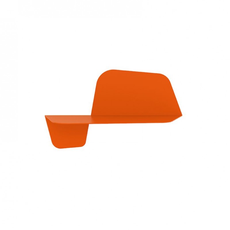 mensola flap 600 in metallo color zucca mensola flap 600 in metallo color zucca
