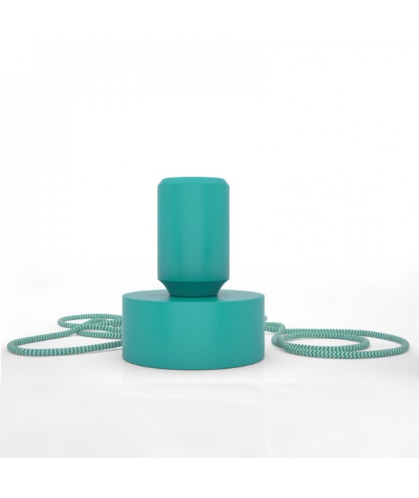 Tavolotto in silicone di colore blu smeraldo