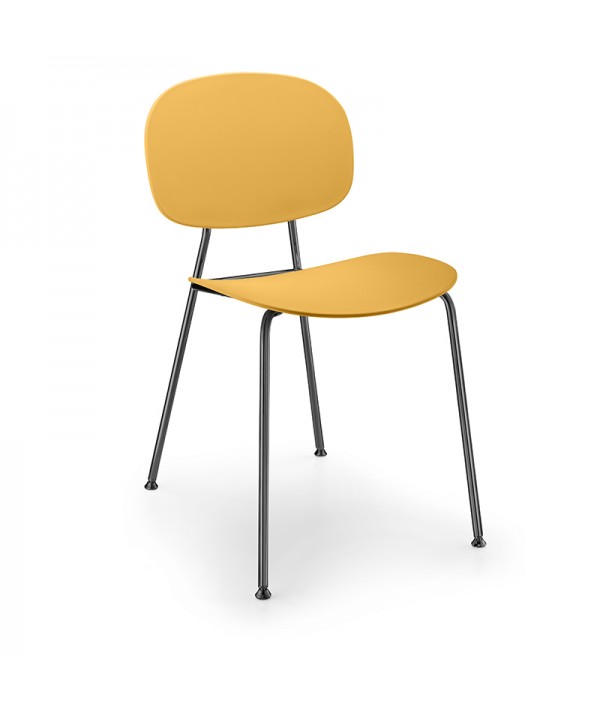 tondina pop pesca gambe acciaio cromato