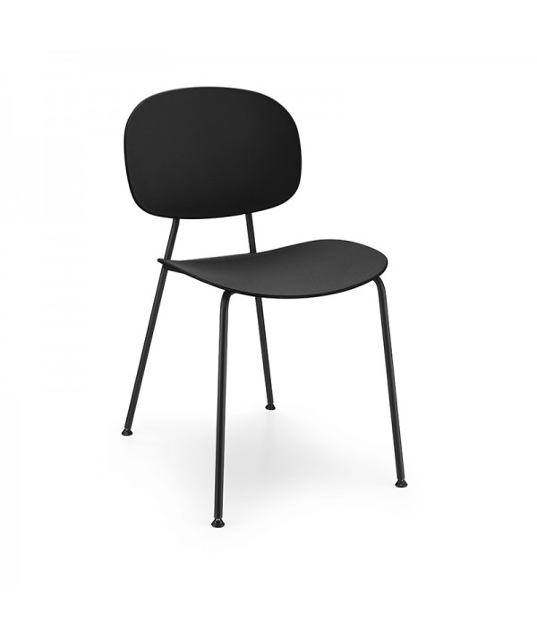 tondina pop acciaio nero nera
