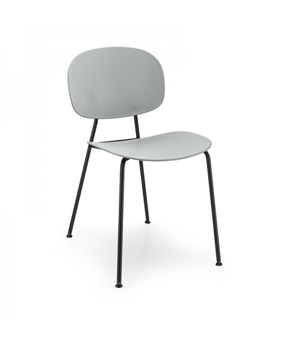 tondina pop acciaio nero grigio mandorla