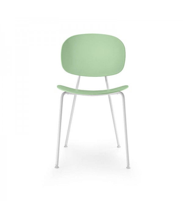 tondina pop acciaio bianco opaco verde acqua