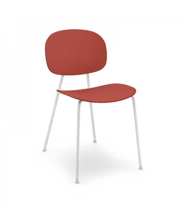 tondina pop acciaio bianco opaco marsala