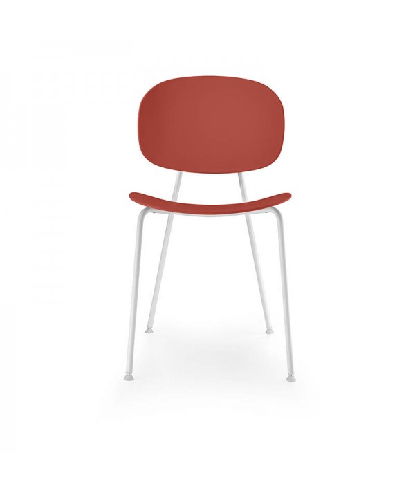 tondina pop acciaio bianco opaco marsala