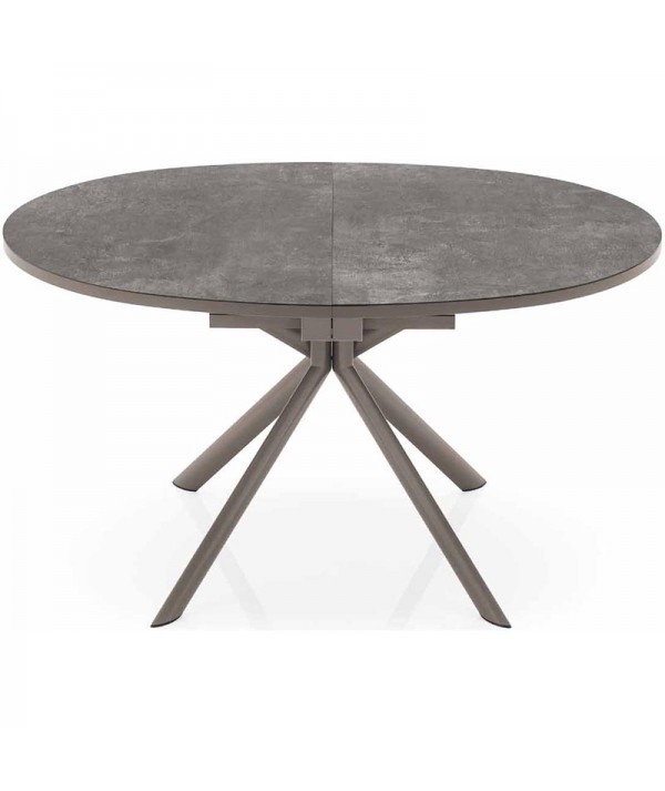 tavolo giove allungabile ceramica piombo chiuso