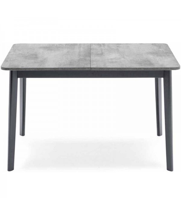 tavolo allungabile dine di connubia calligaris in faggio e nobilitato grigio