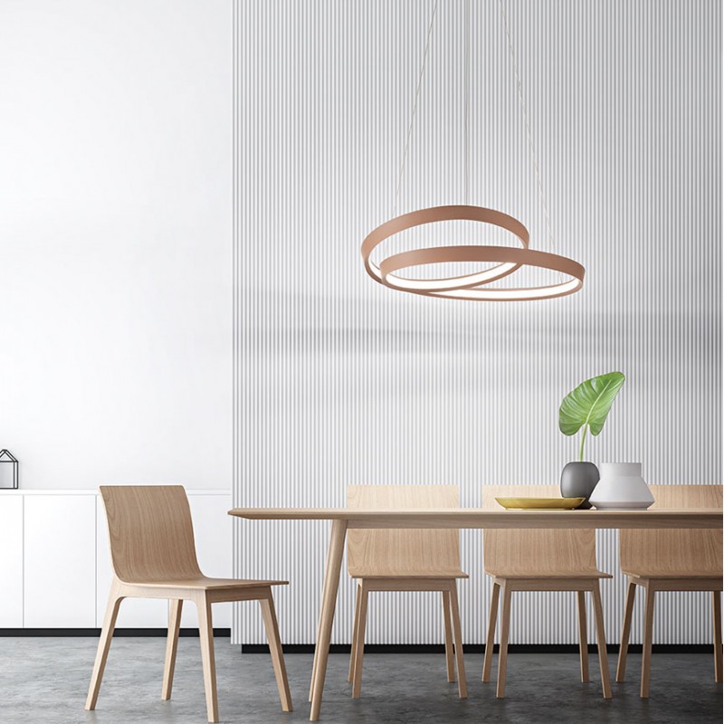 lampada a sospensione ritmo di perenz cannella lampada a sospensione ritmo di perenz cannella