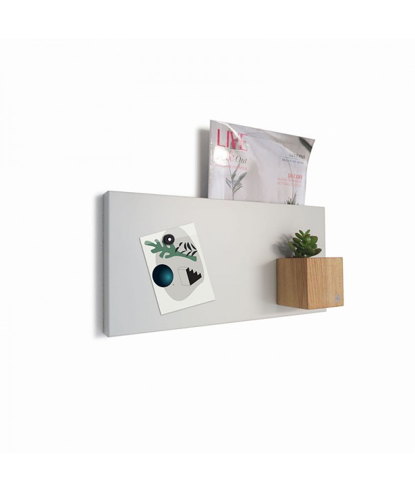avagna magnetica industrial  di dESIGNoBJECT in Lamiera in ferro nero calamina tagliata a laser ambientata