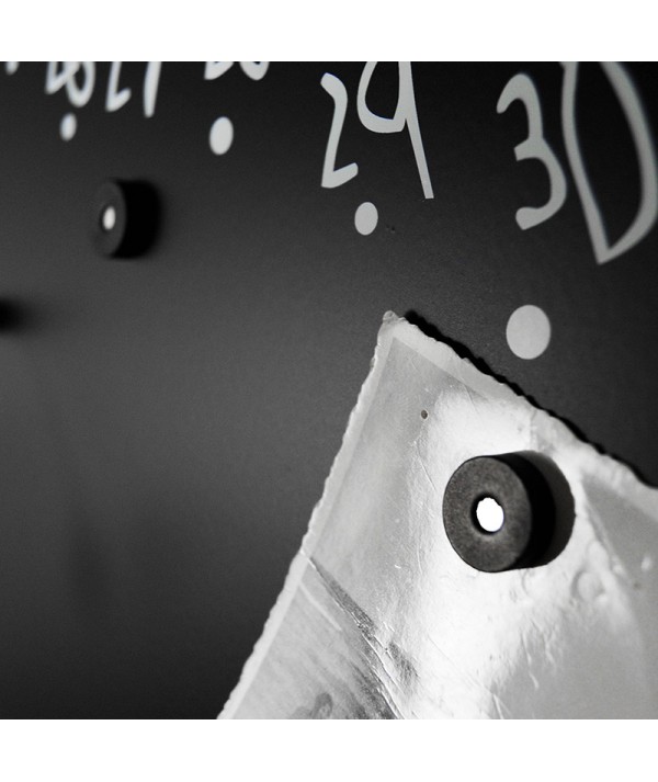 Calendario perpetuo Krok 2 Black di dESIGNoBJECT