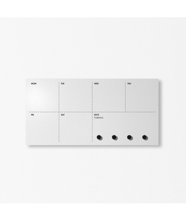 agenda settimanale in metallo di dESIGNoBJET