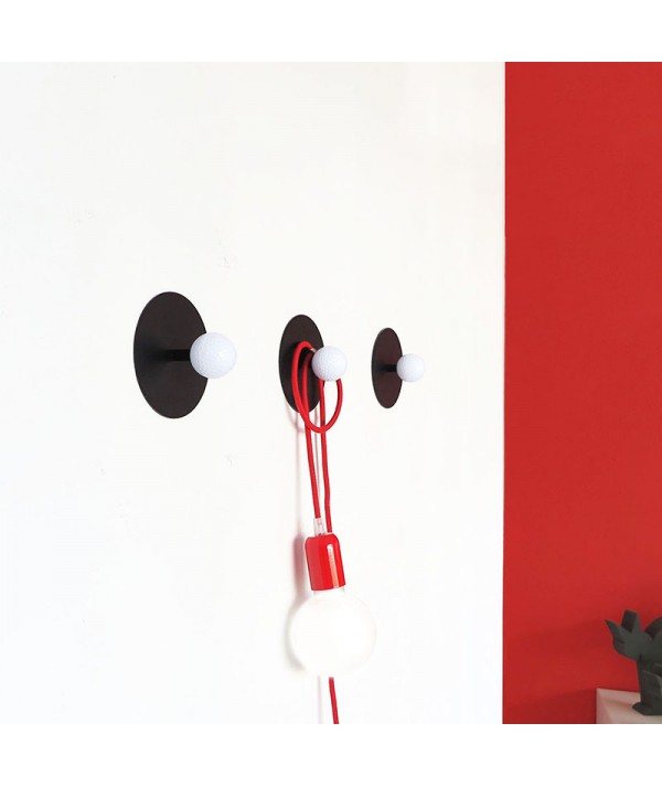 appendiabiti da parete golf in metallo di dESIGNoBJECT diversi