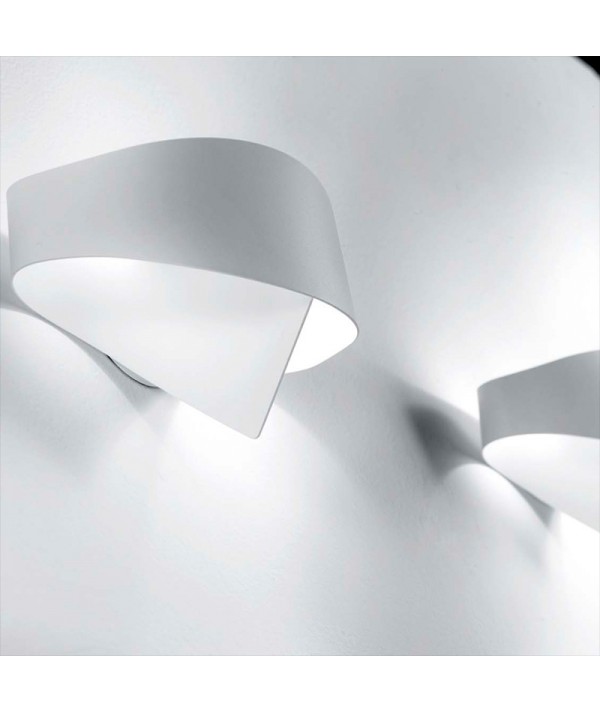 Applique scudo di Selène bianco
