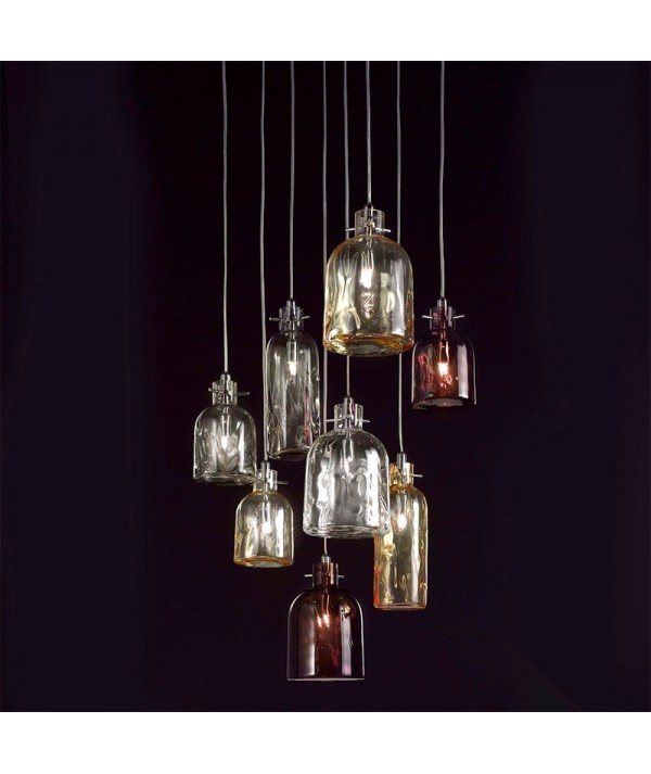 Lampada a Sospensione Bossa Nova Fumè