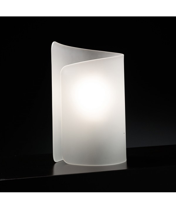 lampada da tavolo lumetto papiro di selène satinato