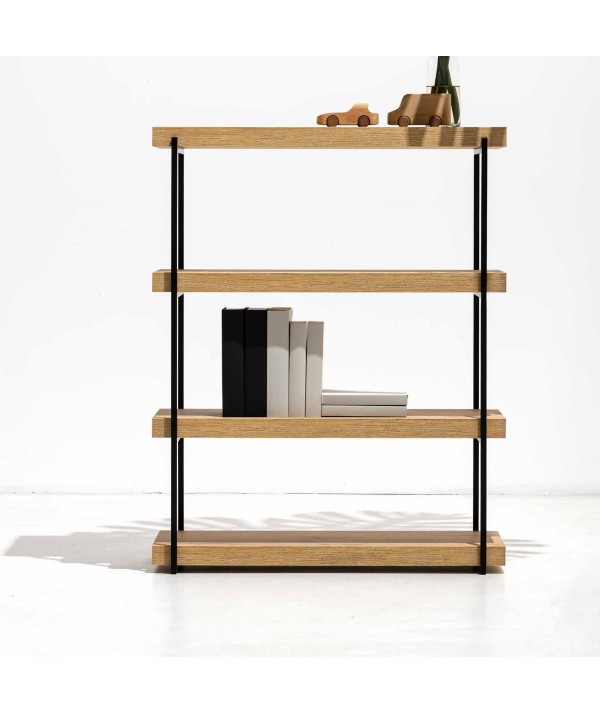 Libreria Libra Rovere Naturale di Connubia Calligaris