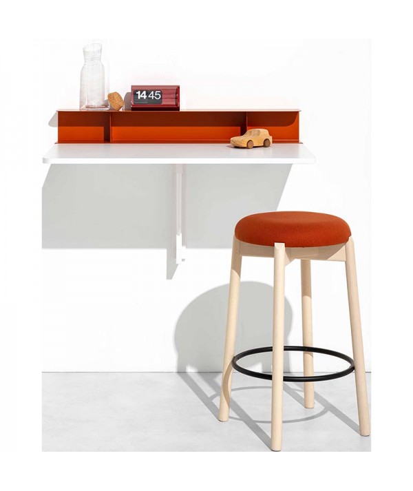 Tavolo Pieghevole Quadro con Mensola di Connubia Calligaris