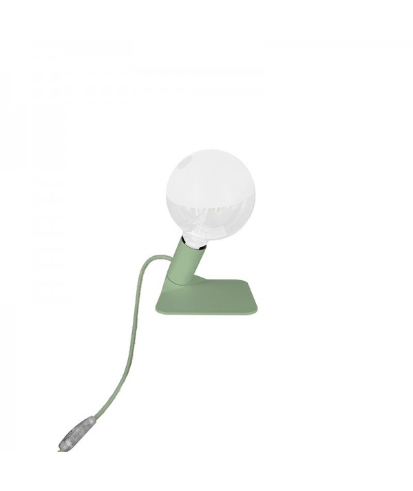 Lampada in metallo Magnetico di Filotto color verde