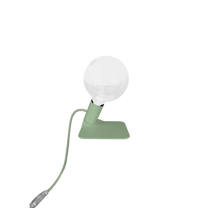 Lampada in metallo Magnetico di Filotto color verde