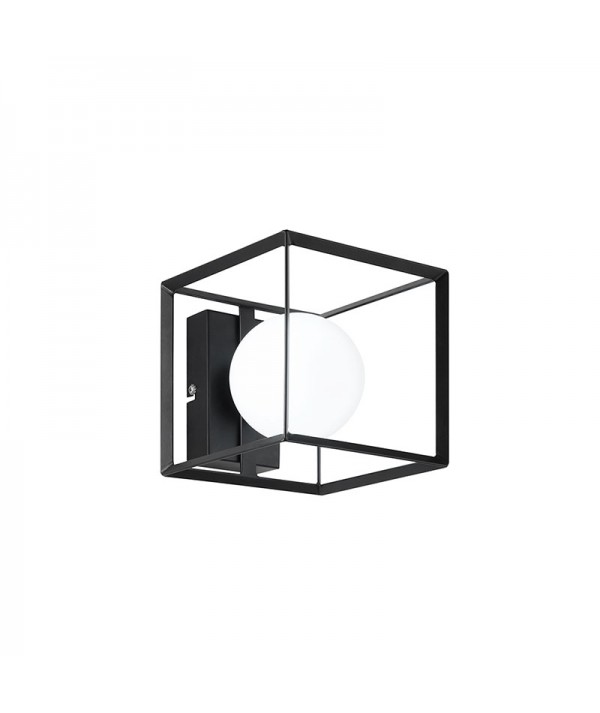 Applique Cube Nero di Perenz