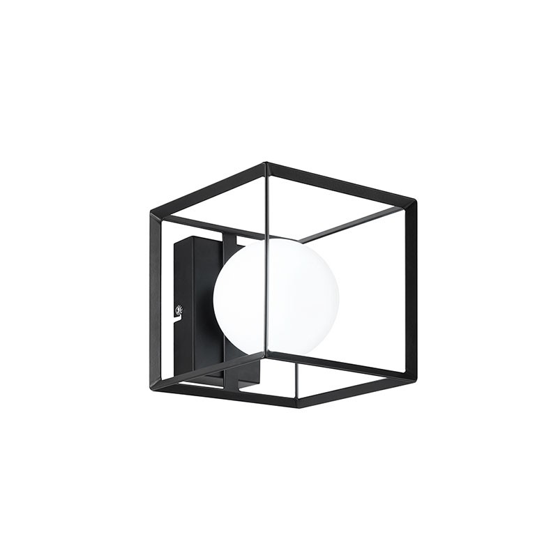 Applique Cube Nero di Perenz Applique Cube Nero di Perenz