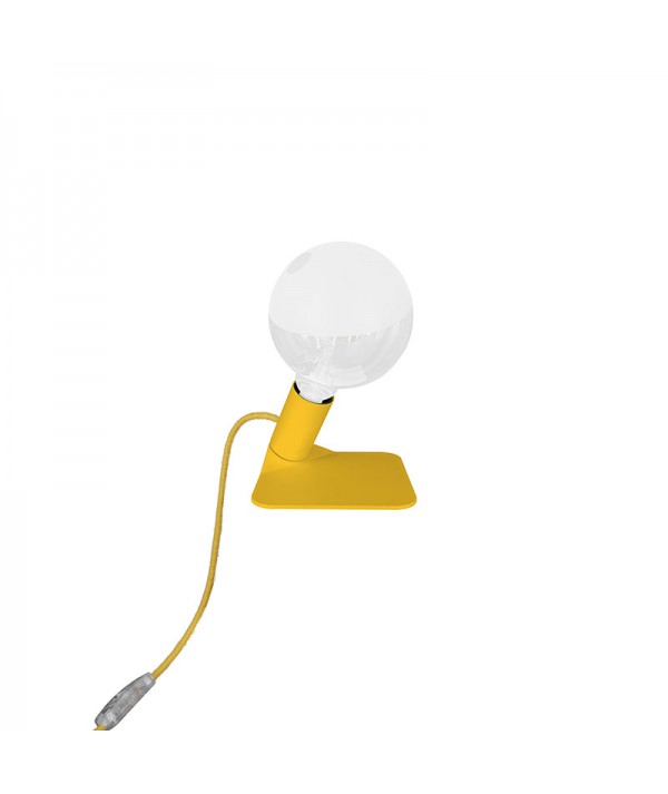 Lampada in metallo Magnetico giallo di Filotto