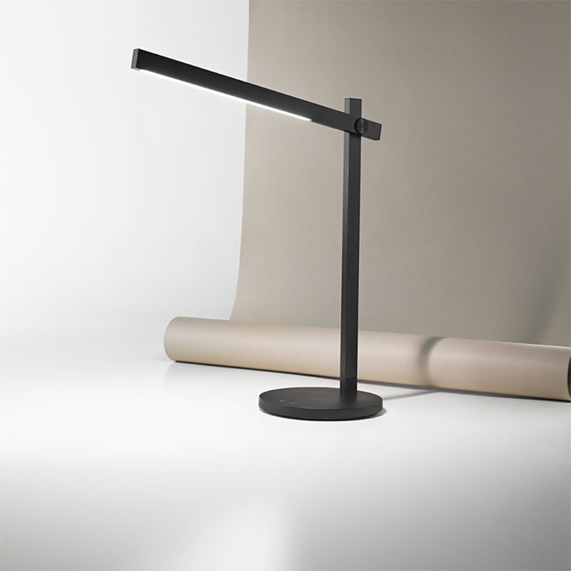 Lampada da tavolo Ruller Nero Lampada da tavolo Ruller Nero