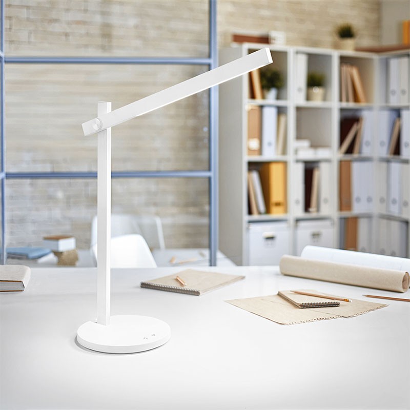 Lampada da tavolo Ruler Bianco di Perenz Lampada da tavolo Ruler Bianco di Perenz