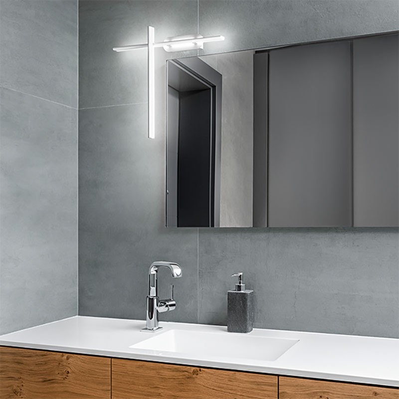 Applique Tange Piccola Bianco  di Perenz