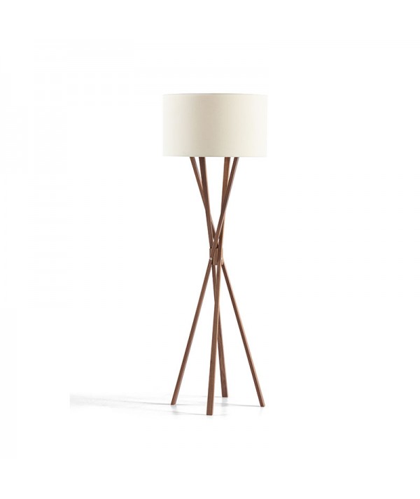 lampada eva di canon arreda in legno finitura noce