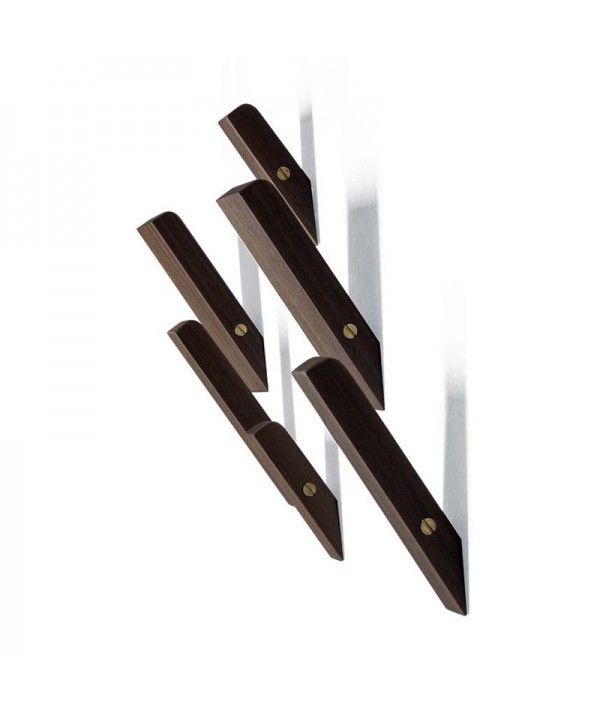 appendini excalibur di caon arreda in legno noce  visione laterale