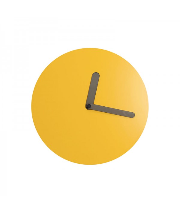 Orologio da parete Venere giallo ocra de I-Dettagli