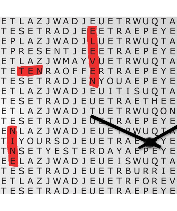 Crossword orologio da parete 
