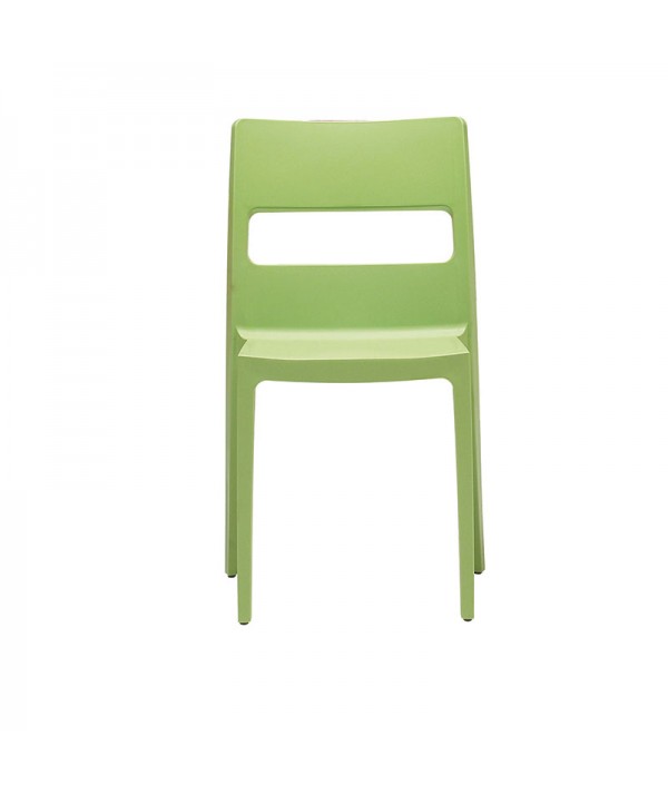 Sedia Sai da esterno color verde pistacchio