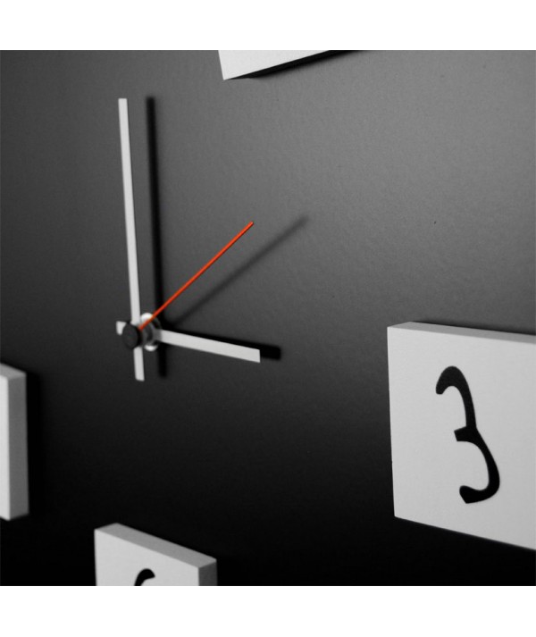 Changing Clock orologio in metallo nero 