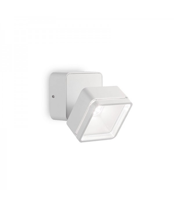Applique da esterno Omega Square bianco