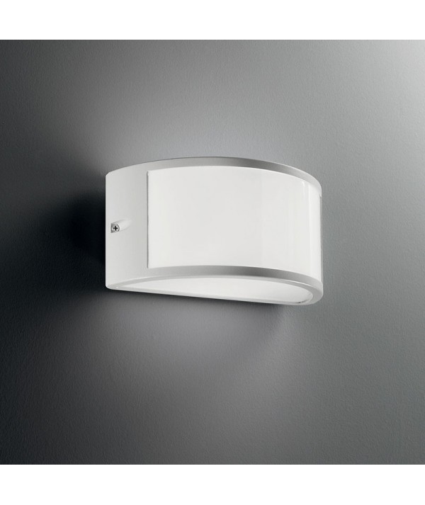 Applique da esterno Rex-1 bianco